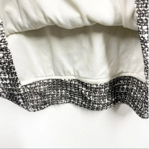 Fabletics Black White Yukon Hooded Sweater Dress S - Picture 9 of 10